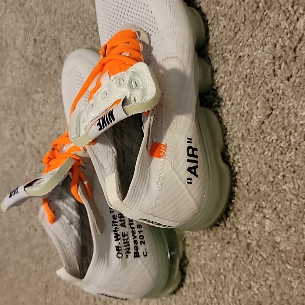 White sneakers